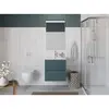 BelBagno UNO-700-2C-SO-AO База под раковину подвесная с фрезерованными ручками по всей длине фасада с двумя выкатн. ящ., Голубой Матовый, 700x455x608