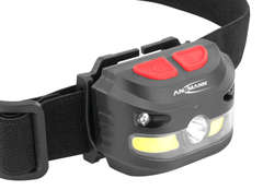 Фонарь налобный ANSMANN HD250RS сенсорный