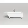 Salini Cascata 104213G Ванна встраиваемая 180х80, цвет: белый