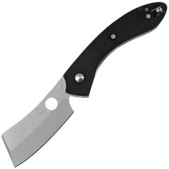 Фото Нож складной Serge Panchenko’s Roc Spyderco 177GP, сталь VG-10 Satin Plain, рукоять стеклотекстолит G10, чёрный