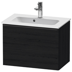 Duravit D-Neo DE426801616 Тумбочка подвесная, Compact 440x610x372, 1 ящик, цвет: Black Oak фото