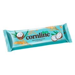 Набор-ассорти Зерновых батончиков 'Cornline' с кокосом и с клюквой 🔸 12шт, 360г