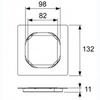TECE TECEdrainpointS 3660016 Накладная панель для трапа 10