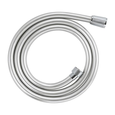 GROHE VitalioFlex Silver 27506001 Душевой шланг 1750 мм, TwistStop, AntiFold защита от залома, max давление до 5 бар, хром