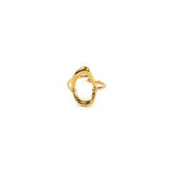 Кольцо oval gold