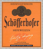 пиво Schofferhofer Hefeweizen этикетка