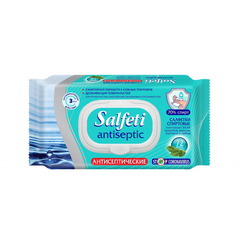 Салфетки влажные Salfeti №72 антисептические 72шт/уп
