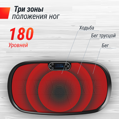 Виброплатформа UNIX Fit Quake 3D Black