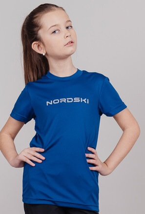 Nordski Jr Logo Run комлпект для бега детский navy - 4