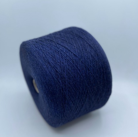 New Mill (пр.Италия), art.Cashmere, 2/28 1400м/100гр. 100% Кашемир , цвет-Синий меланж(68/36), арт.24797