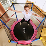 Батут детский DFC SMRKIDS 55" с сеткой, PINK фото №18
