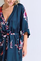 Утренний халат LISCA AMARYLLIS 023452 | Сине-зеленый