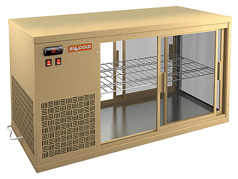 Витрина холодильная HICOLD VRL T 1100 L Beige