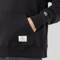 Толстовка Alpha Industries Essential Hoodie Black (Черный)