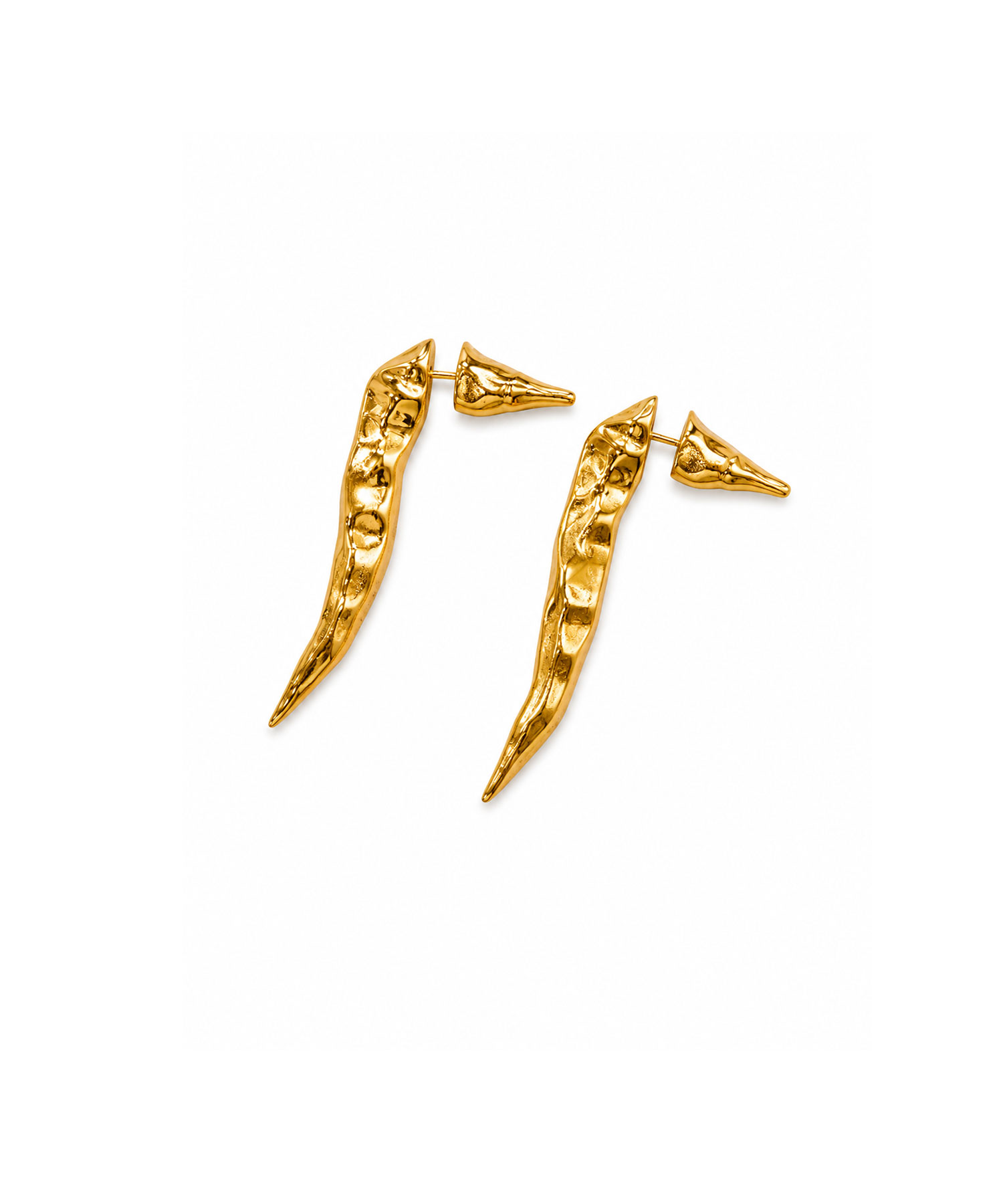 Серьги Перцы gold