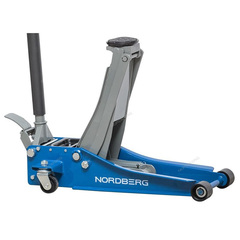 NORDBERG (N32032) Домкрат подкатной 3,2 т, супернизкий подхват, педаль