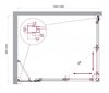 BelBagno Luce LUCE-AH-21-110/90-P-CR Душевой уголок, 110x90, цвет: хром