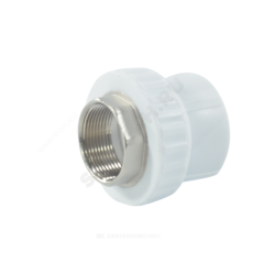 Муфта PP-R комбинированная под ключ белая Дн 40х1 1/4" ВР VALFEX 10134040