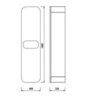 Creavit Pion PN2160.02.BDM Пенал, цвет: белый, дуб