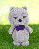 Мягкая игрушка котёнок (серый) 19 см