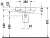 Duravit Starck 2 2323600030 Раковина