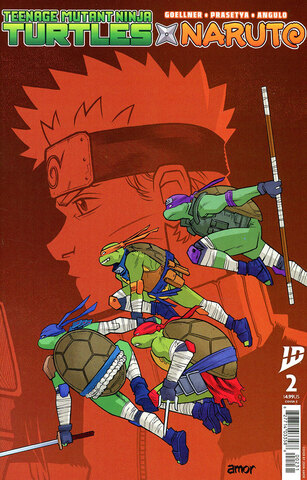 Teenage Mutant Ninja Turtles x Naruto #2 (Cover C)