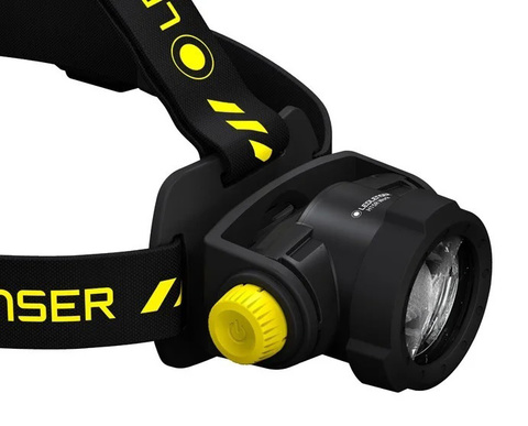 Фонарь налобный Led Lenser H15R Work, чёрный, светодиодный,x1 (502196)