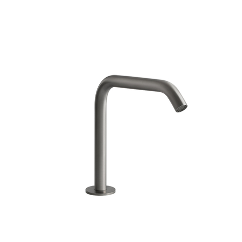 Gessi 316 54091#239 Отдельно стоящий излив h=162мм, цвет: steel brushed