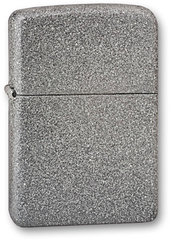 Фото Зажигалка ZIPPO, латунь с покрытием Iron Stone™, серый, матовая, 36х12x56 мм