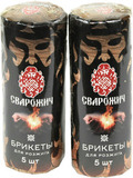 Брикеты для розжига Сварожич (5 брикетов), 2 шт - 1
