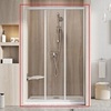 Ravak Supernova ASDP3-90 00V7010211 Дверь для душевого уголка сдвижная 90х188 см