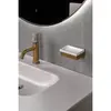 Boheme 10723-MG Мыльница настенная Qubic Matt Gold
