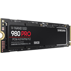 Твердотельный SSD Samsung 500GB 980 PRO PCIe 4.0 x4 M.2 SSD