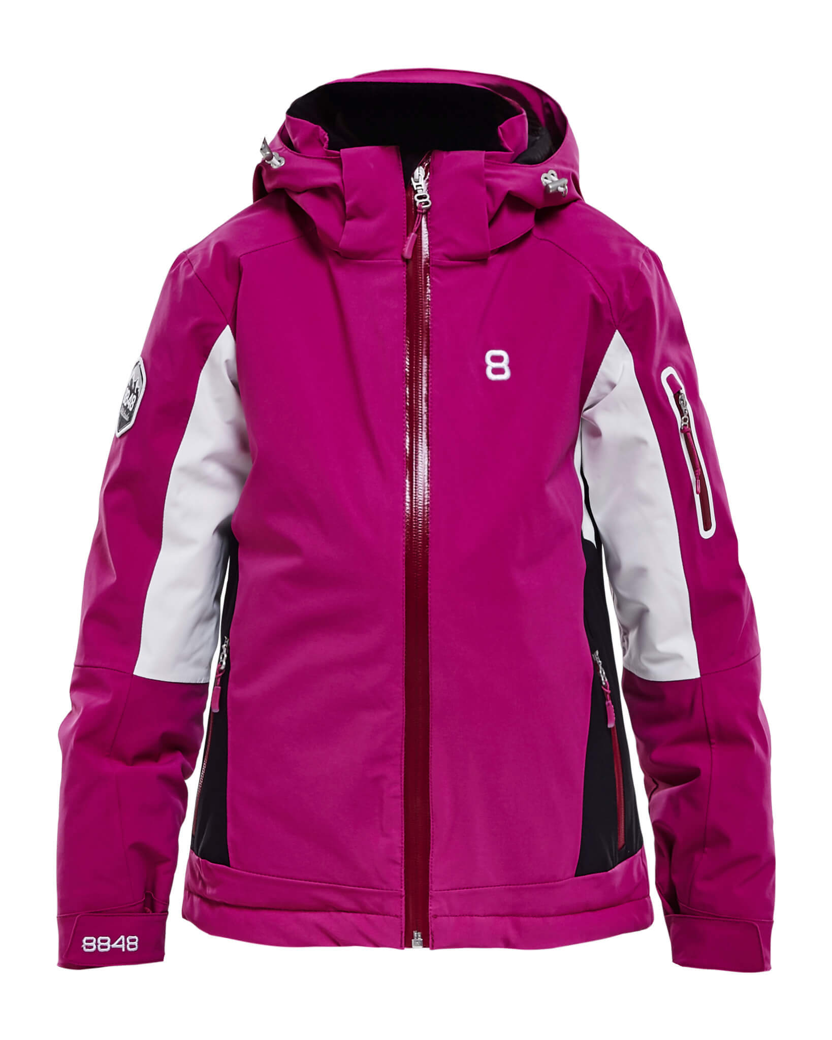 Горнолыжная куртка для девочек 8848 Altitude Harper fuchsia