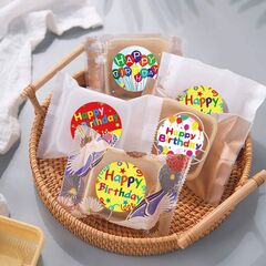 Стикер «HB», круглый