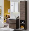 Geberit Smyle Square 500.229.01.1+500.352.JR.1 Раковина 60х48 см+ Шкафчик под раковину 60 см, высота 61.7 см, цвет "пекан"