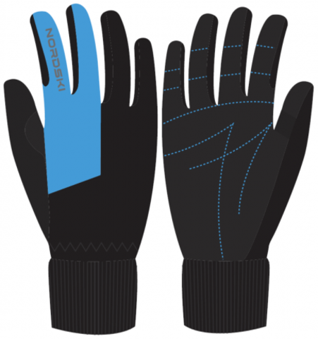 перчатки NORDSKI NSV250170 Motion Black/Blue