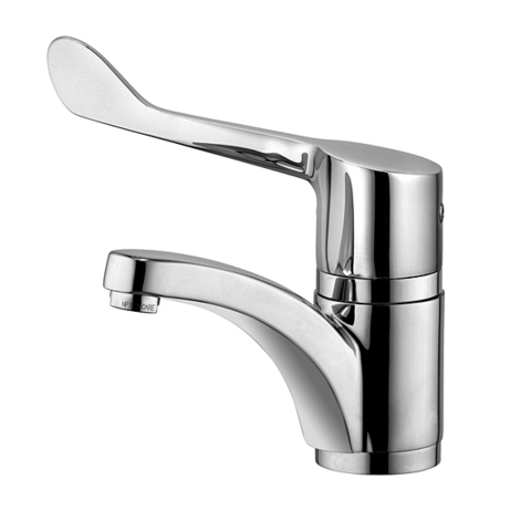 Kludi Medi Care 341130534 Смеситель локтевой для раковины, цвет: хром