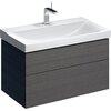 Geberit Xeno2 500.509.43.1 Тумба под раковину, 88x53x46.2см, Серый / Меламин, древесная структура
