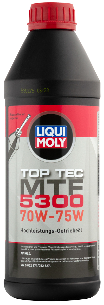 Трансмиссионное масло LiquiMoly Top Tec MTF 5300 70W-75W GL-4 синтетическое 1л