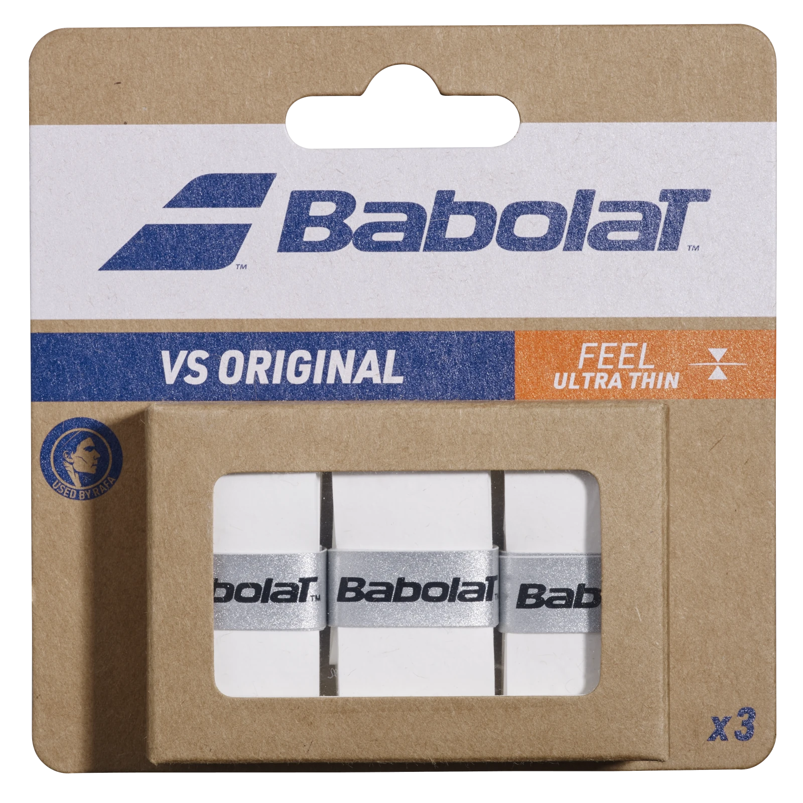 Намотка для ракетки Babolat VS Original Feel White (3шт)