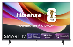 Телевизор LED Hisense 40" 40A4S черный HD 60Hz Smart TV