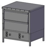 Печь хлебопекарная ЦМИ ХПЭЦ-2 пар
