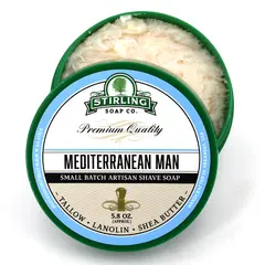 Мыло для бритья Stirling Mediterranean Man 170 мл