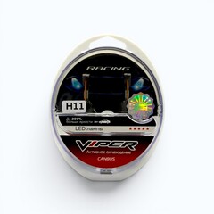 Комплект LED  ламп  головного света H11 VIPER RACING LED