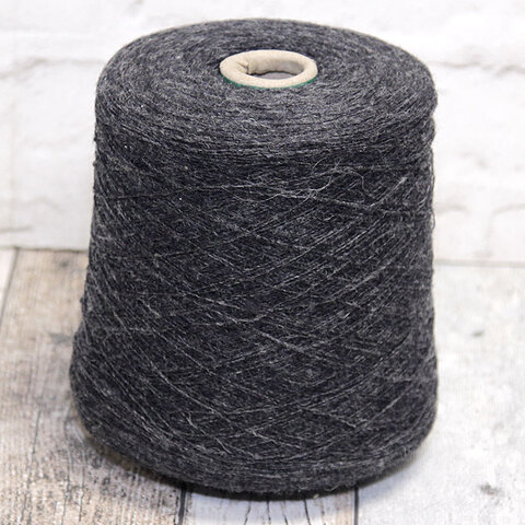 Шетланд 100% KNOLL SUPERSOFT 11,5/1 темно-серый меланж