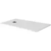 BelBagno TRAY-MR-UNO-AH-160/90-35-W-NO Поддон из искусственного мрамора в комплекте с сифоном с чёрной матовой декоративной накладкой