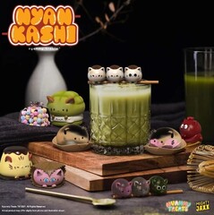 Случайная фигурка Mighty Jaxx Nyammy Treats: Cat-Ni-Chiwa!