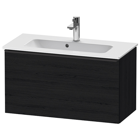 Duravit D-Neo DE426901616 Тумбочка подвесная, Compact 440x810x372, 1 ящик, цвет: Black Oak