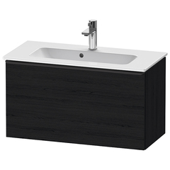 Duravit D-Neo DE426901616 Тумбочка подвесная, Compact 440x810x372, 1 ящик, цвет: Black Oak фото